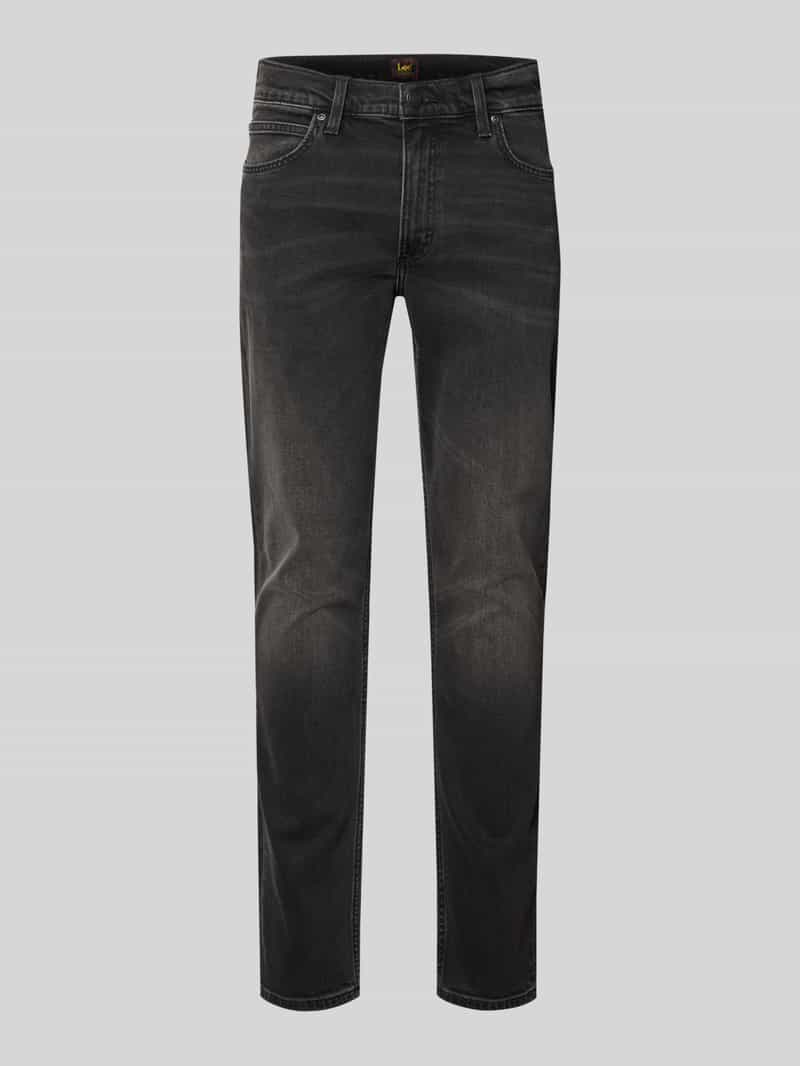 Jeansy w kroju slim fit w fasonie 5-kieszeniowym model 'LUKE'