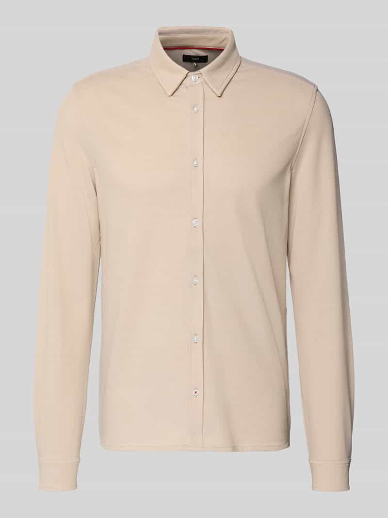 Koszula casualowa z kołnierzykiem kent, krój slim fit, model 'Roni'