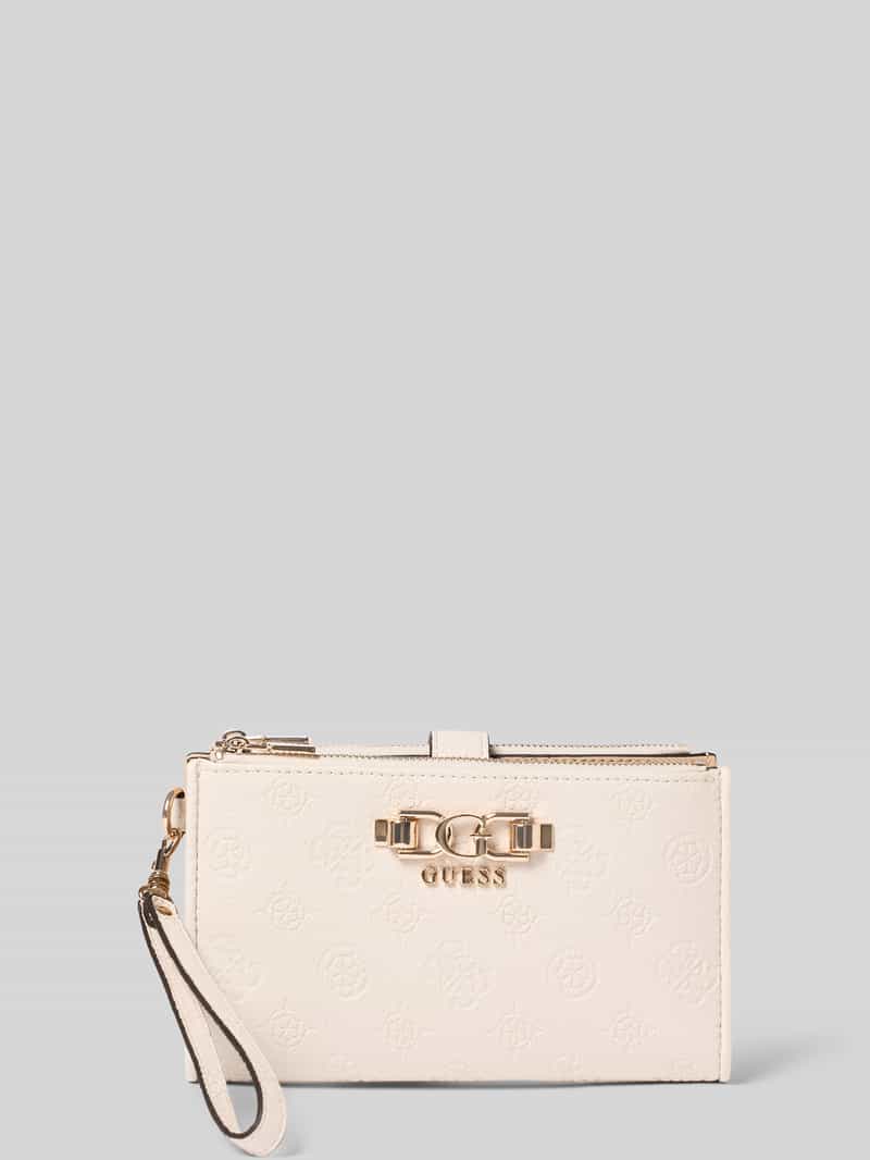 Portmonetka z detalem w postaci wszechobecnego logo Model 'Anise'