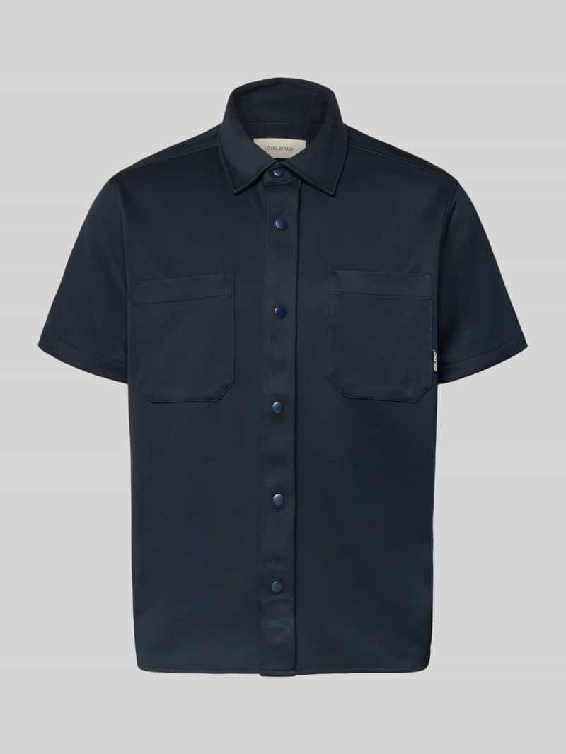 Koszula casual z kieszenią na piersi, krój regular fit, model 'ADRIAN'