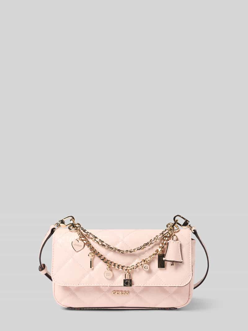 torba na ramię z aplikacją z metką model 'LIBBY'