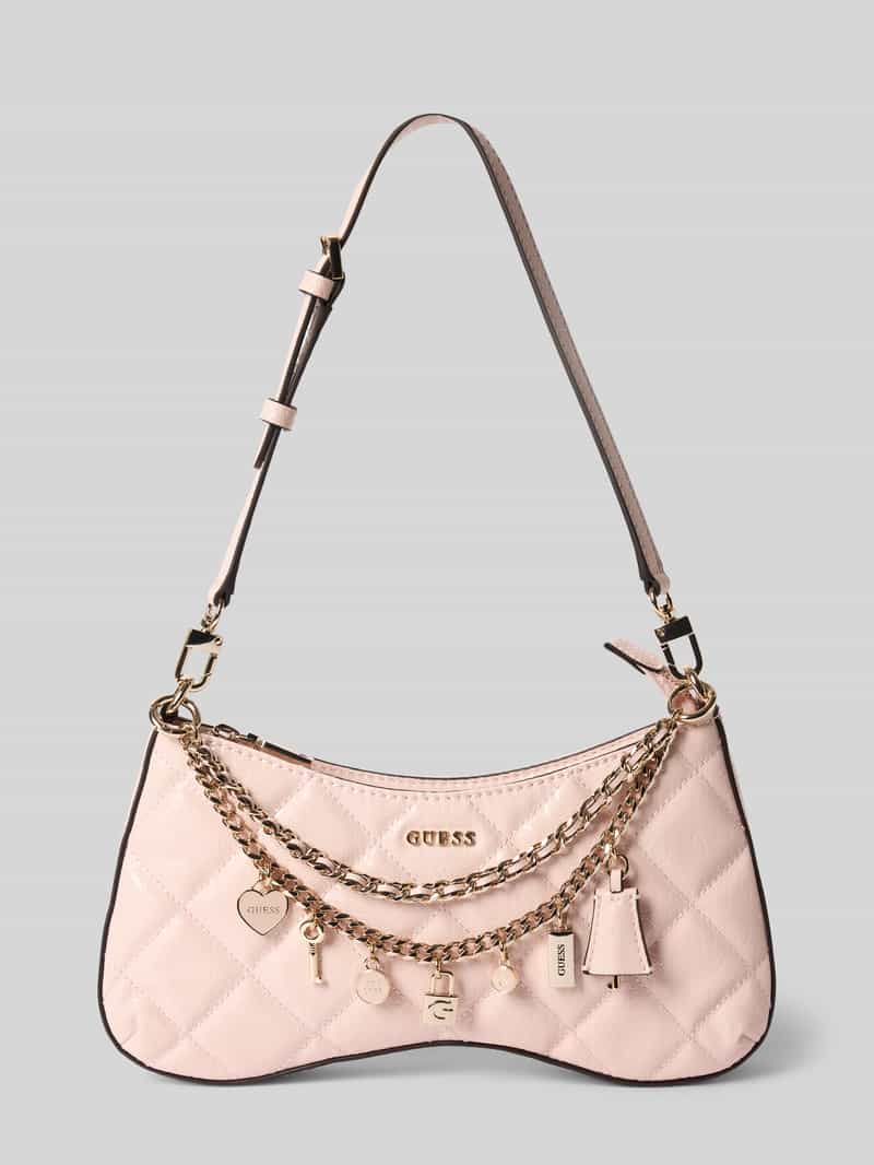 Torba na ramię z detal z logo model 'Libby'