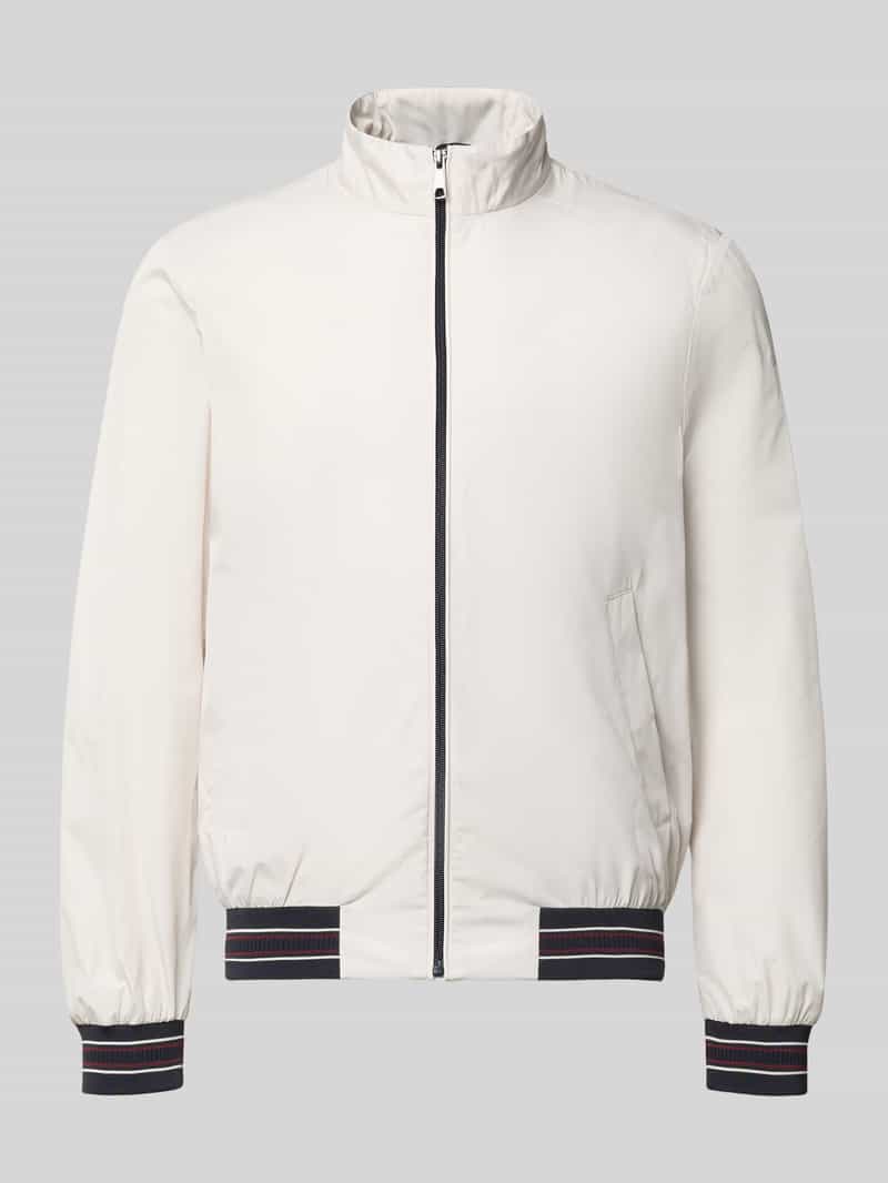 Blouson ze stójką i zamkiem błyskawicznym