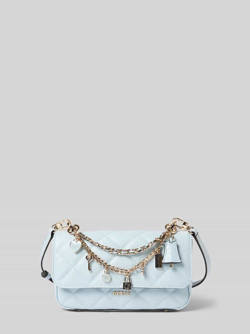 torba na ramię z aplikacją z metką model 'LIBBY'