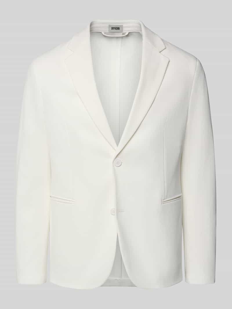 Żakiet o kroju regular fit z kołnierzem z połami model 'Catory'