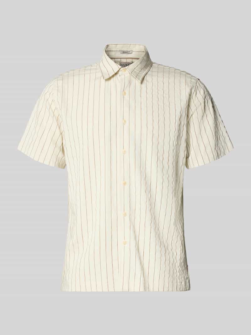 Koszula casualowa z domieszką wiskozy, krój regular fit, model 'REDFORD'