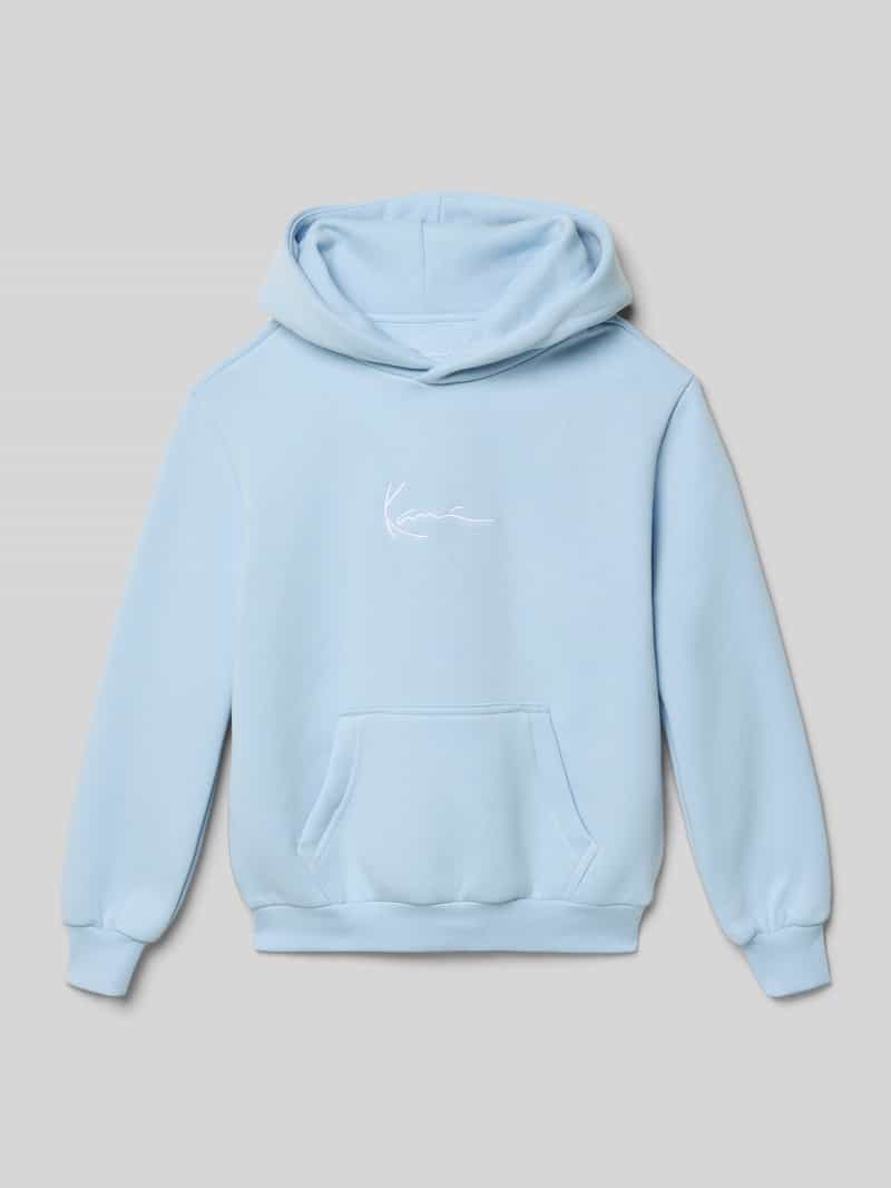 Bluza z kapturem z wyhaftowanym logo