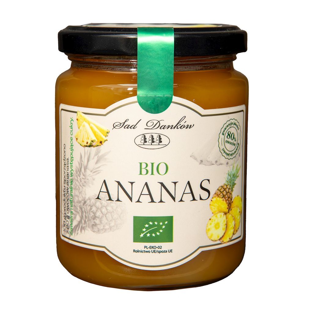 Sad Danków Ananas 80 % 260 g Bio - żywność