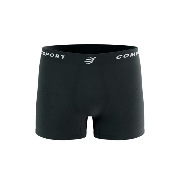 COMPRESSPORT Bokserki biegowe SEAMLESS BOXER black