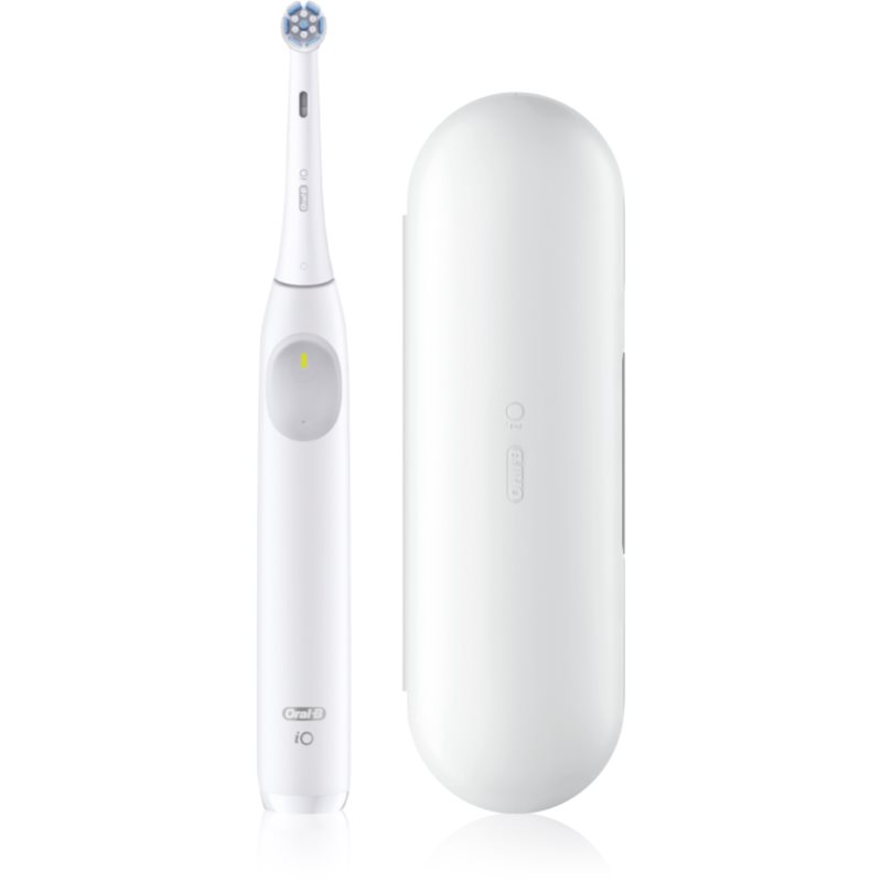 Oral-B iO2 Clean & Gentle elektryczna szczoteczka do zębów z etui podróżnym White 1 szt.