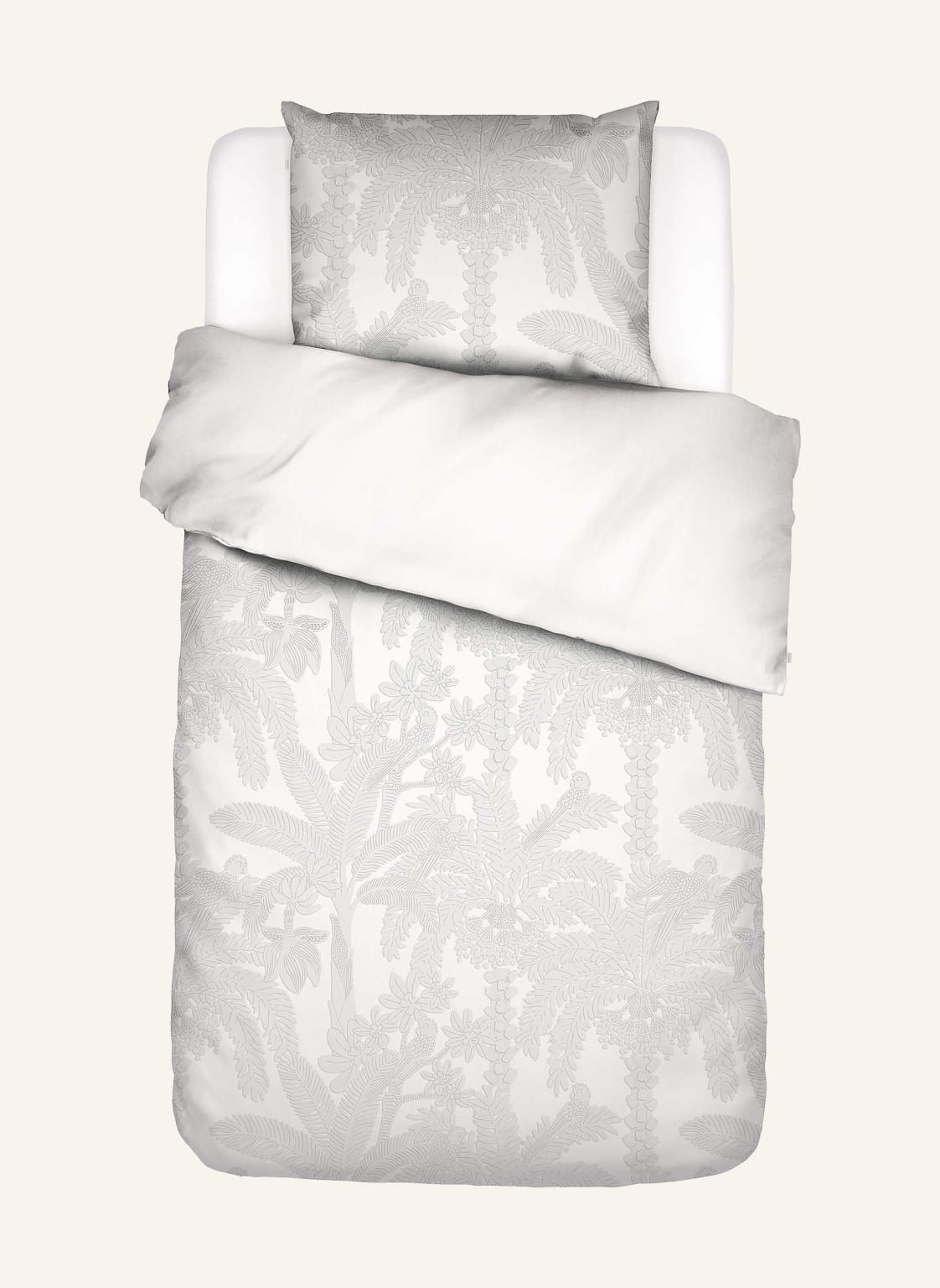Essenza Pościel Palma Dwustronna weiss