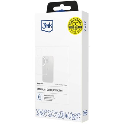 Etui 3MK Clear MagCase do Samsung Galaxy S26 Ultra Przezroczysty