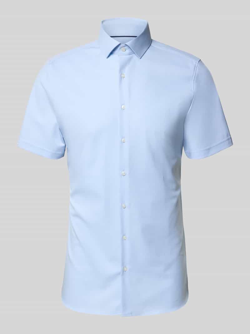 Koszula biznesowa w krótkim rękawie, krój slim fit, model 'Modern'