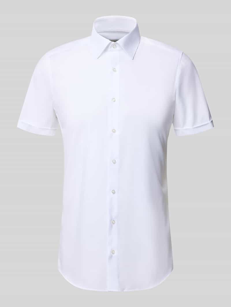 Body Fit Koszula biznesowa z kołnierzykiem typu kent