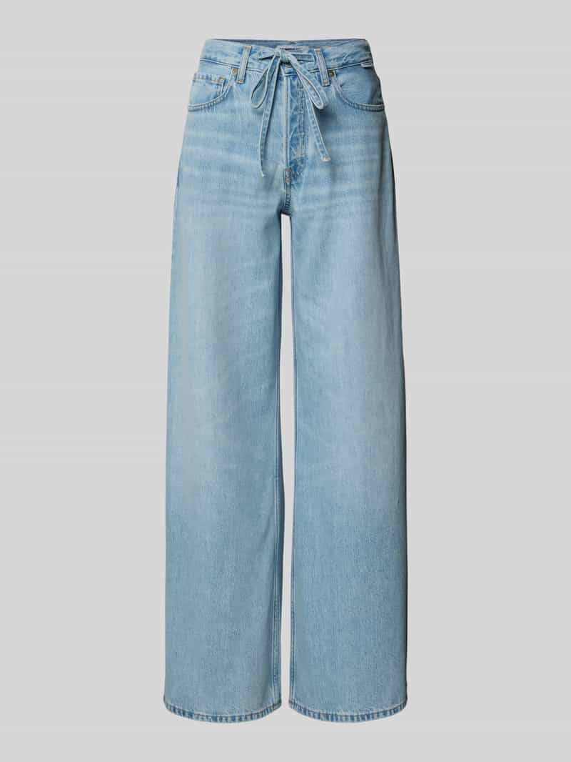 Jeansy o kroju loose fit z Mieszanka bawełny i lyocellu Model 'ASTRAEAAS'