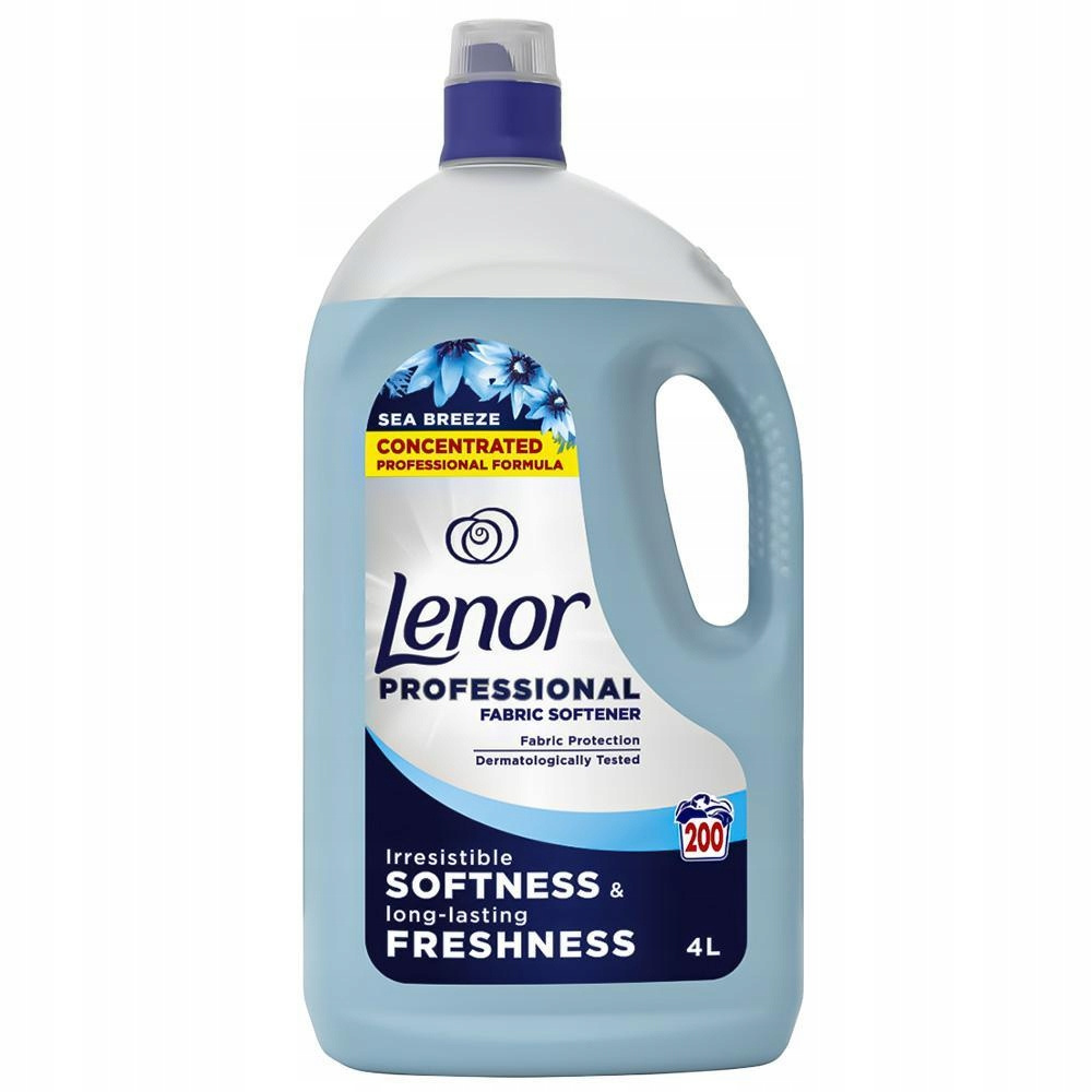 Lenor Aprilfrisch Sea Breeze Płyn Do Płukania Tkanin Zapach Bryza Oceanu 4L