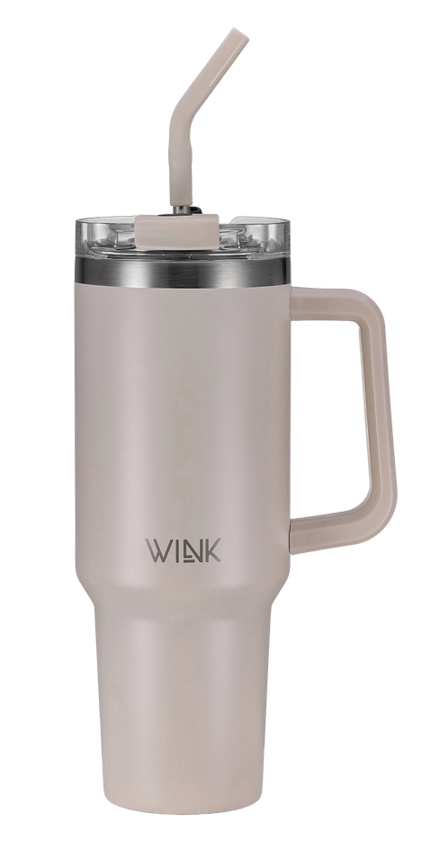Kubek termiczny Tumbler Xl - Beige 1200ml Wink