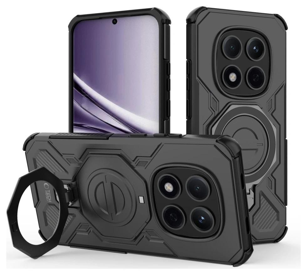 Tech-Protect Tacticstand Magsafe Xiaomi Poco M8 Pro / Redmi Note 15 Pro+ Plus 5G matte black