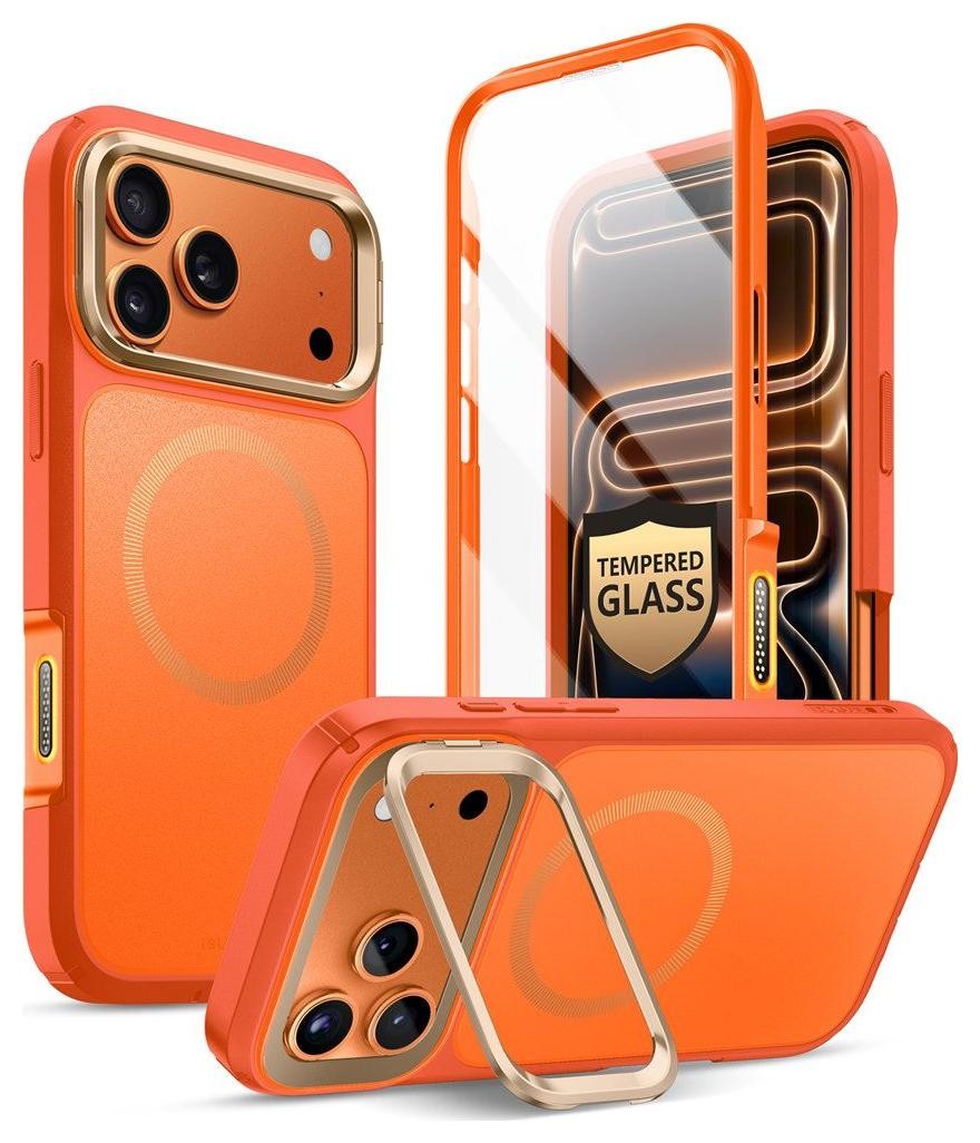 Supcase Iblsn Ares Flip Mag Magsafe iPhone 17 Pro Max coral