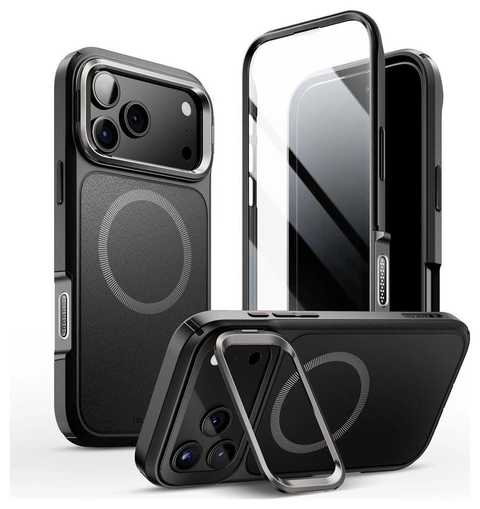 Supcase Iblsn Ares Flip Mag Magsafe iPhone 17 Pro black