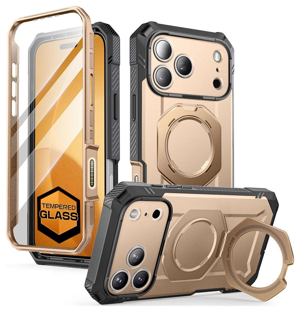 Supcase UB Grip Pro Mag Magsafe iPhone 17 Pro desert gold