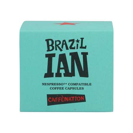 Caffenation Kawa w kapsułkach Brazil Ian Capsules 10 szt. - kawa
