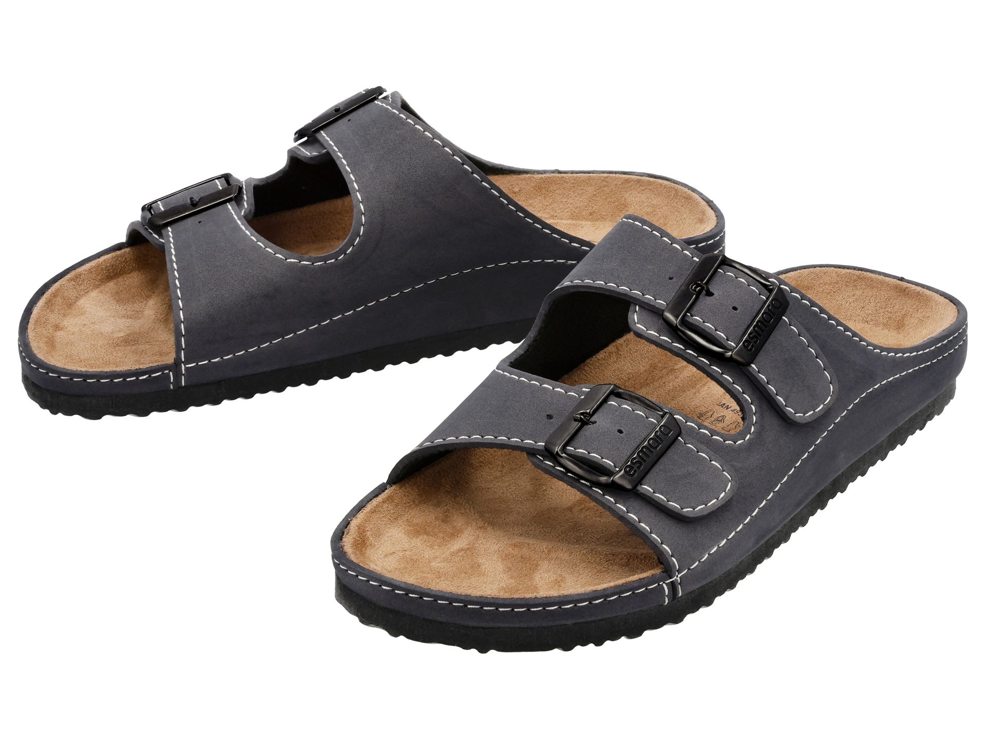 esmara® Klapki męskie (Granatowy, 45)