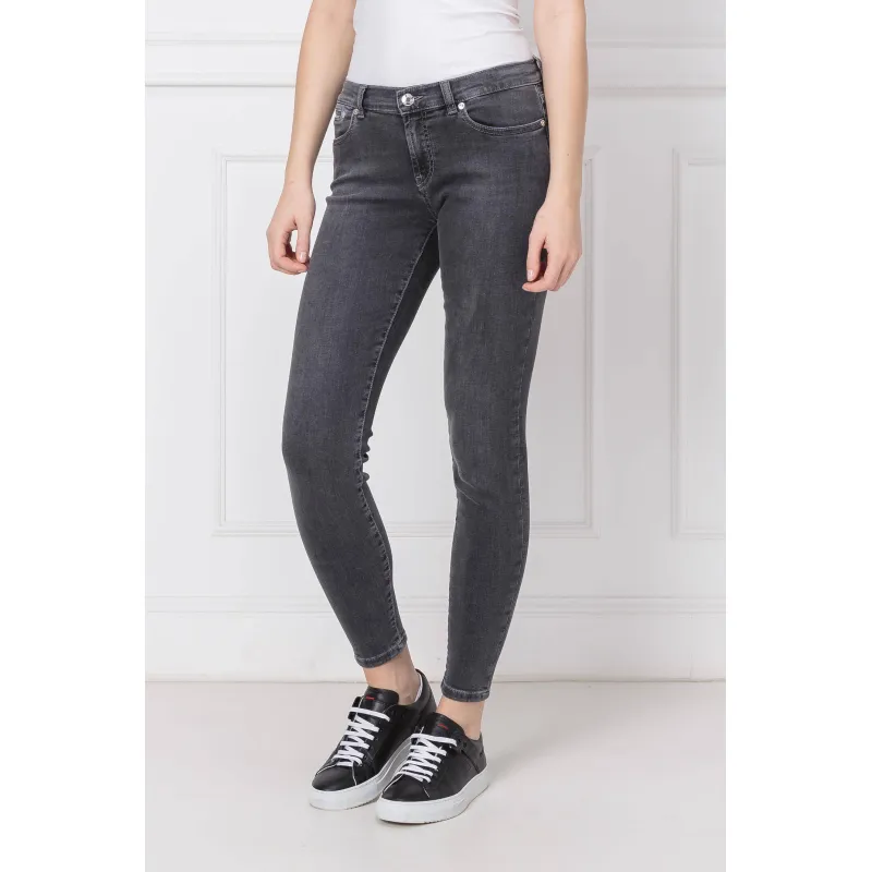 HUGO Jeansy Gilljana/6 Skinny fit mid rise
