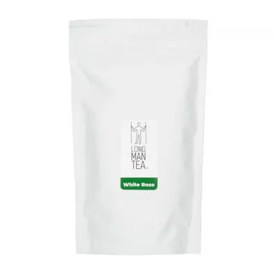Long Man Tea - herbata biała sypana White Rose opakowanie uzupełniające 100 g