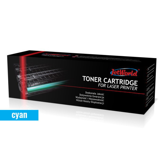 Toner JetWorld JW-U5027CN zamiennik UTAX PK-5027C, PK5027C (1T0C22CUT1) cyan