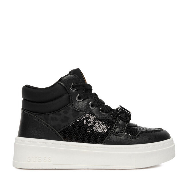 Sneakersy Guess CEOWB-AVO-357-05 Czarny