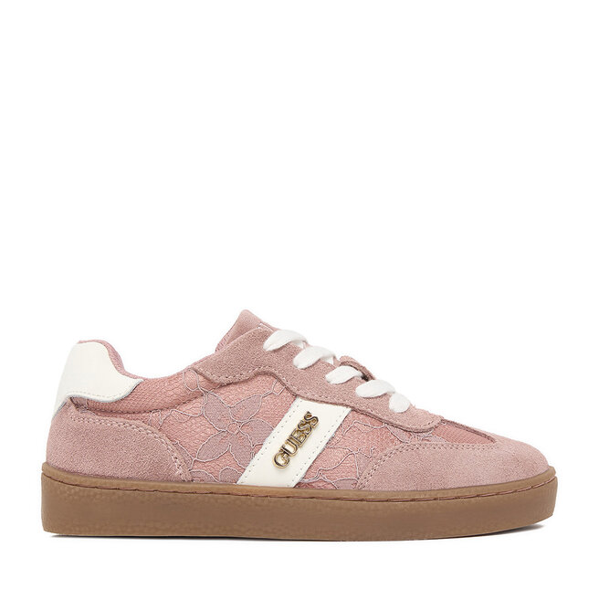 Sneakersy Guess CEO-AVO-LACE Różowy