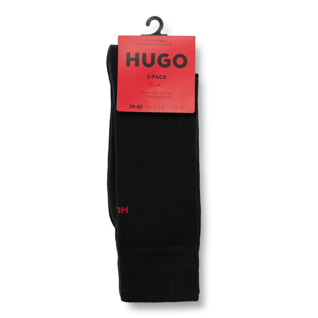 Skarpety długie HUGO 50493253 Czarny