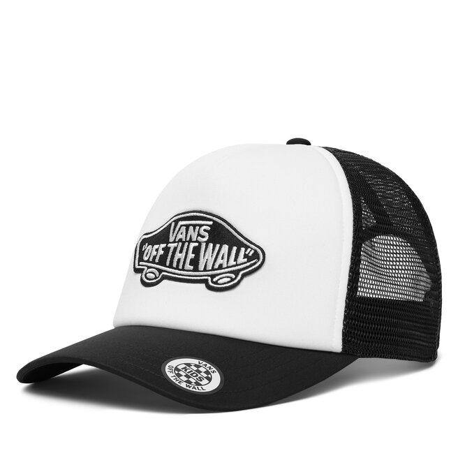 Czapka z daszkiem Vans Classic Patch Curved Bill Trucker VN000EY0Y281 Biały