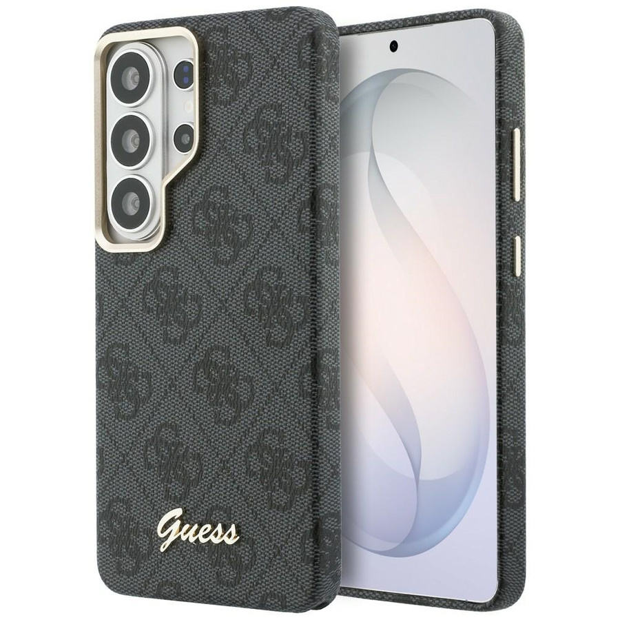 Etui Guess 4G Script MagSafe do Samsung Galaxy S26 Ultra czarny