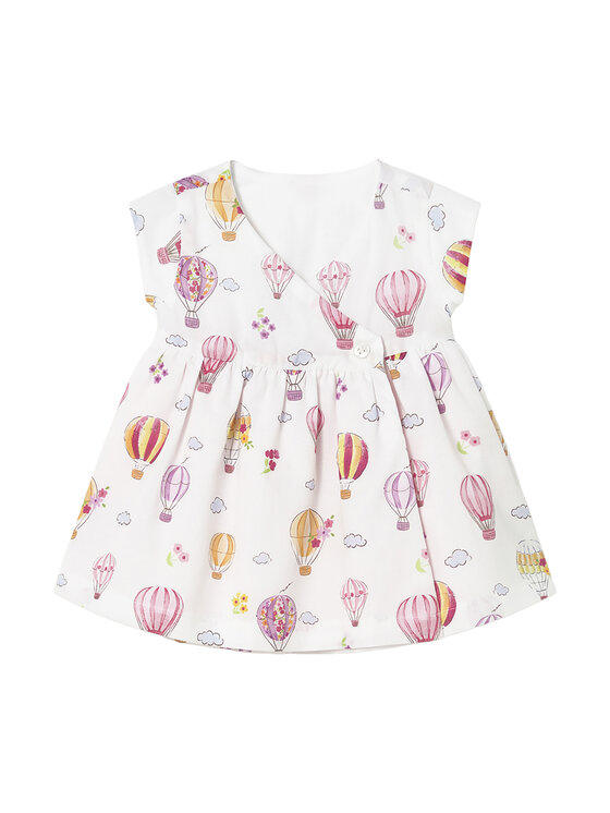 Mayoral Sukienka codzienna 1807 Różowy Regular Fit