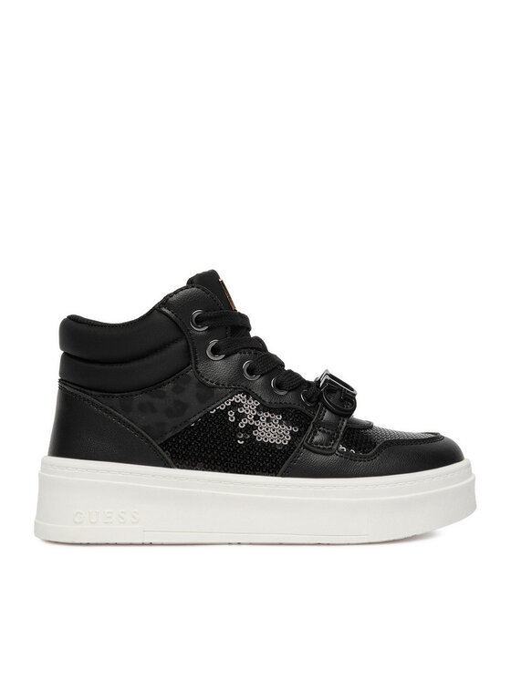 Guess Sneakersy CEOWB-AVO-357-05 Czarny