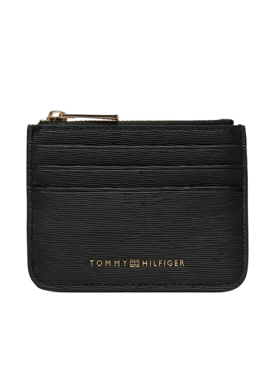 Tommy Hilfiger Etui na karty kredytowe Th Modern Cc Holder AW0AW18486 Czarny