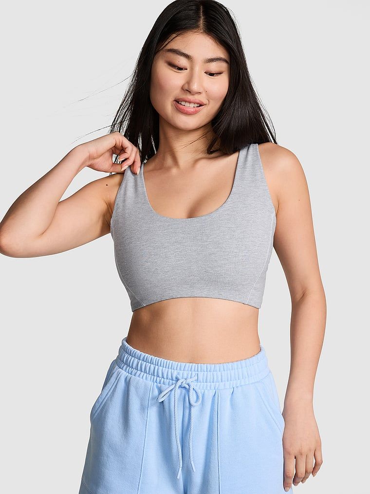 Biustonosz sportowy bawełniany Scoop