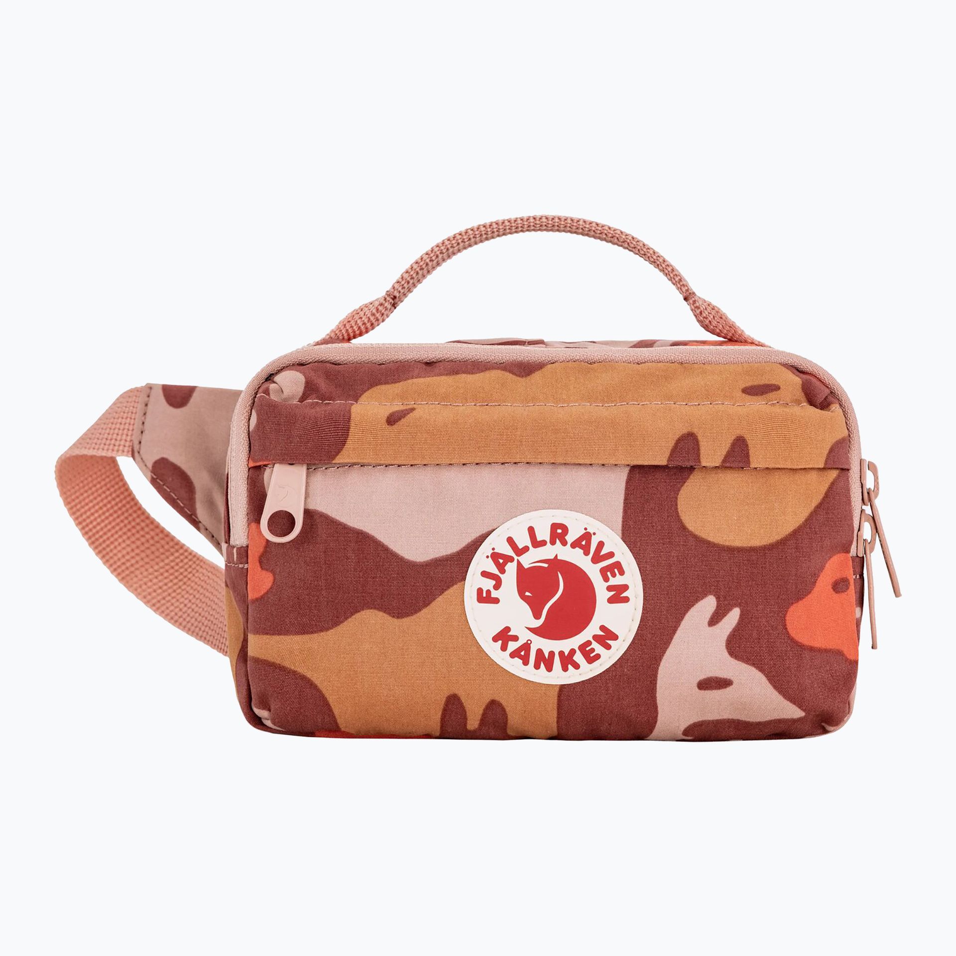 Saszetka nerka Fjällräven Kanken Graphics Hip Pack chalk rose/hidden animals WYSYŁKA W 24H 30 DNI NA ZWROT