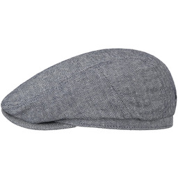 Kaszkiet Summer Herringbone by bugatti, ciemnoniebieski, XL (60-61 cm)