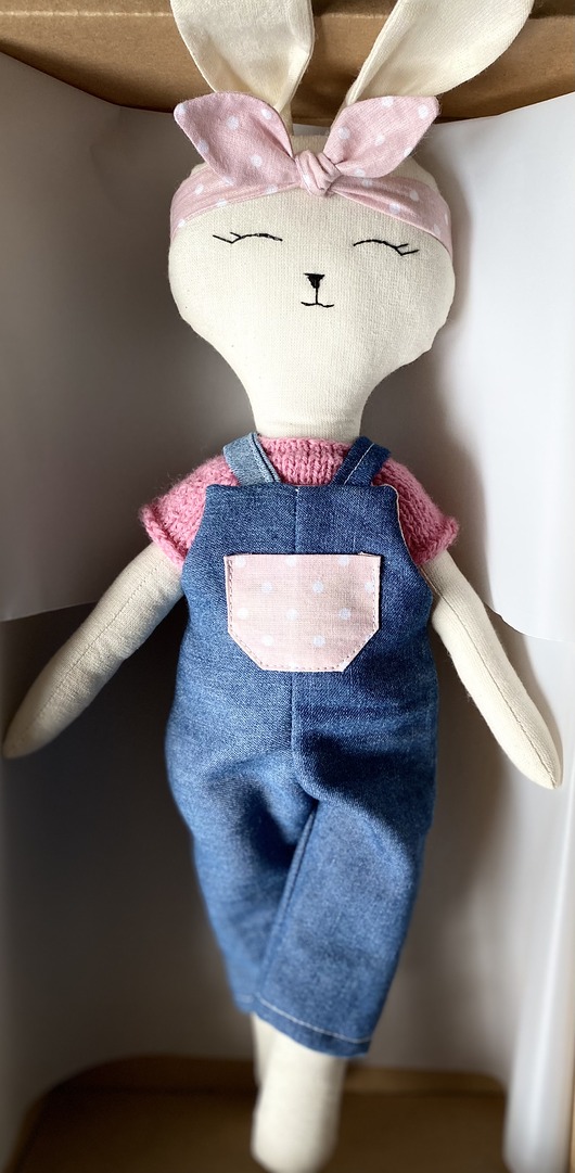 Maskotka lalka króliczek