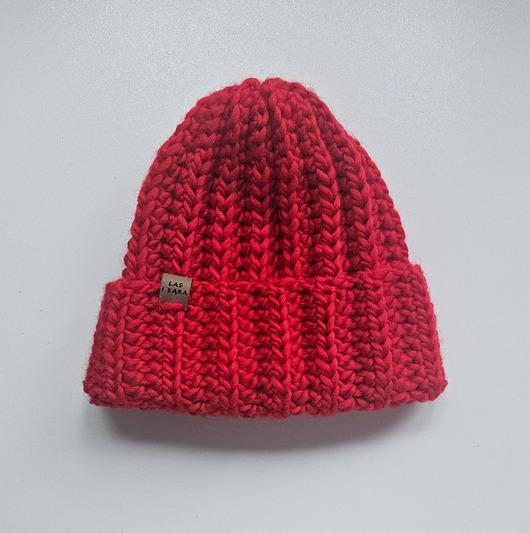 Czerwona Czapka wełniana