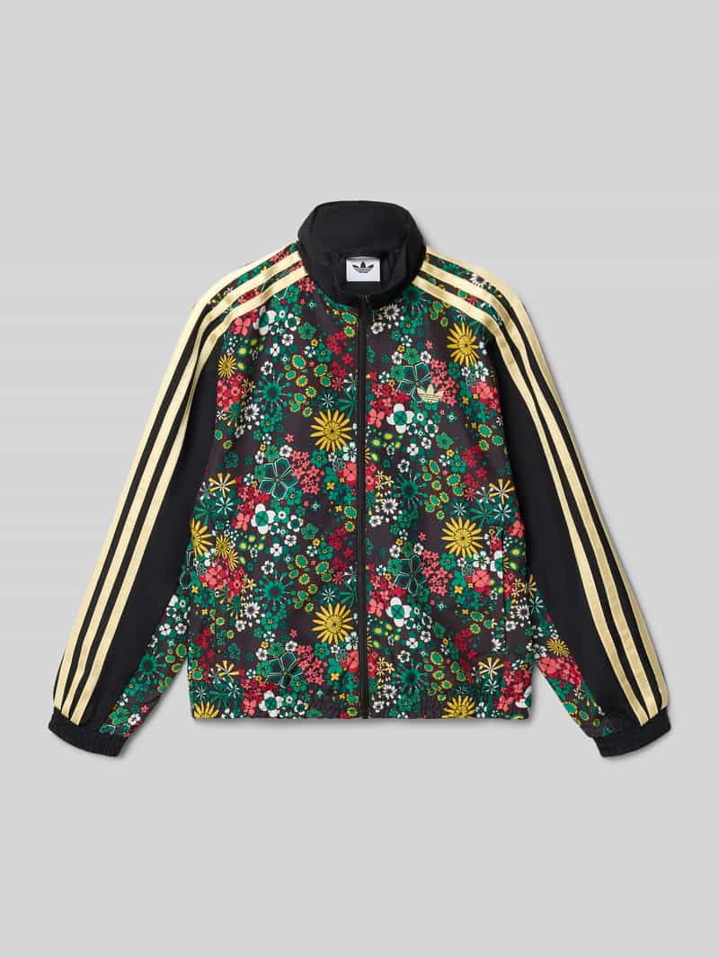 Bluza dresowa na zamek błyskawiczny, krój regular fit