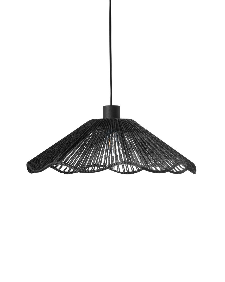 Lampa wisząca MIGORI Papier Czarny