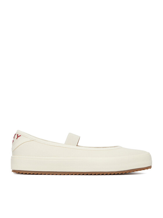 Roxy Tenisówki CWBEOB-HRY25626-1 Écru