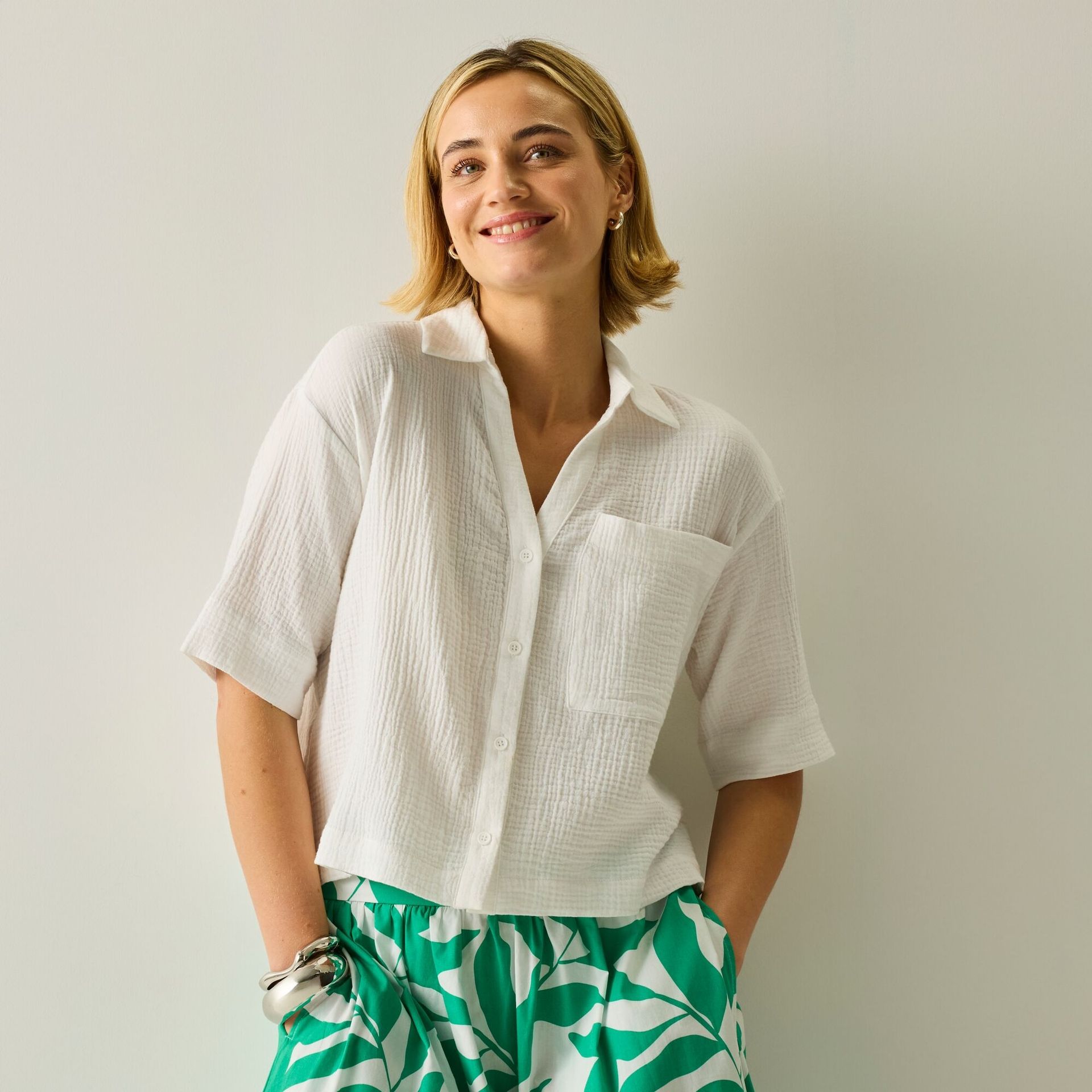Regatta Life Koszula damska Lanikai White, Cotton, Rozmiar: 12
