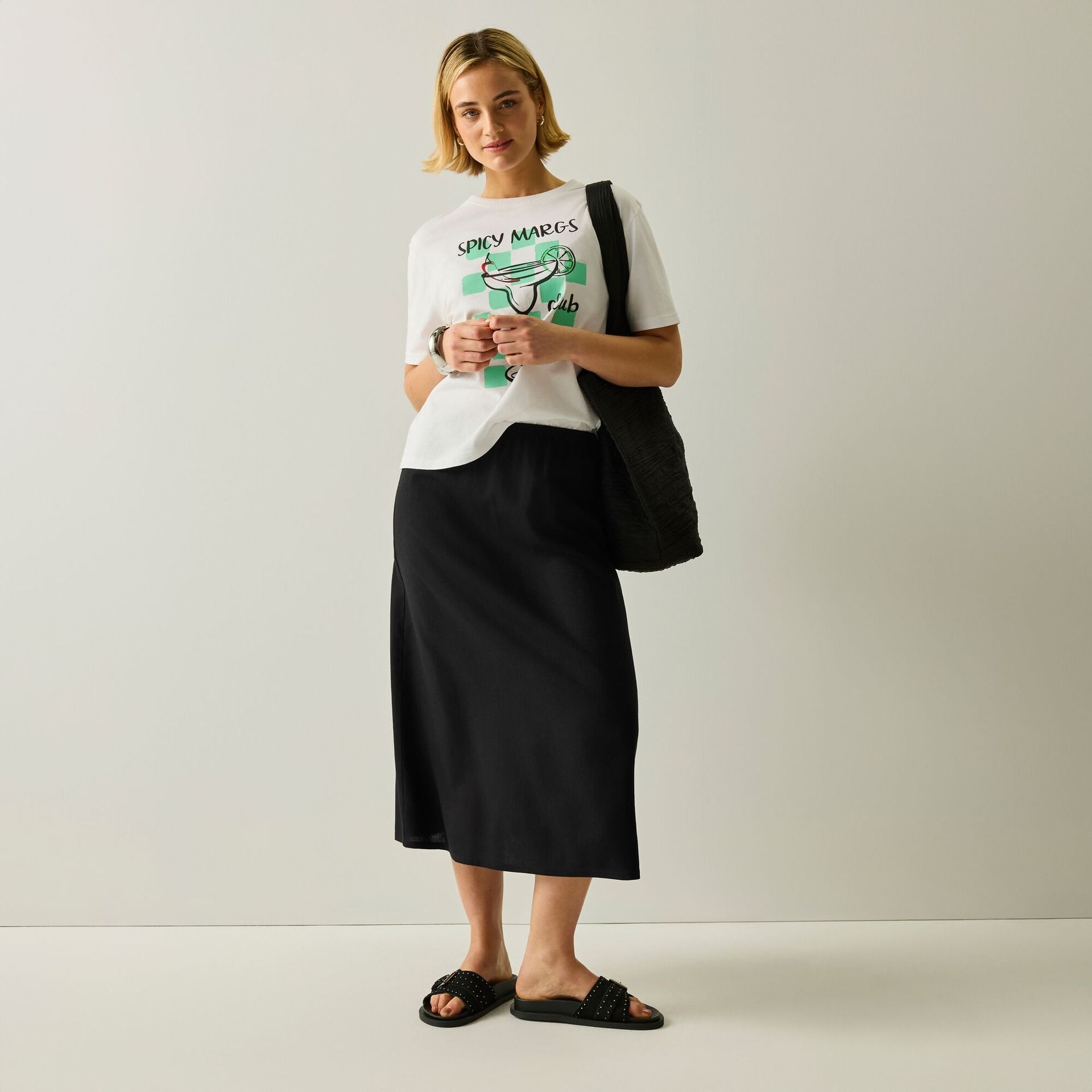 Regatta Life Spódnica damska Flamenca Black, Cotton, Rozmiar: 14