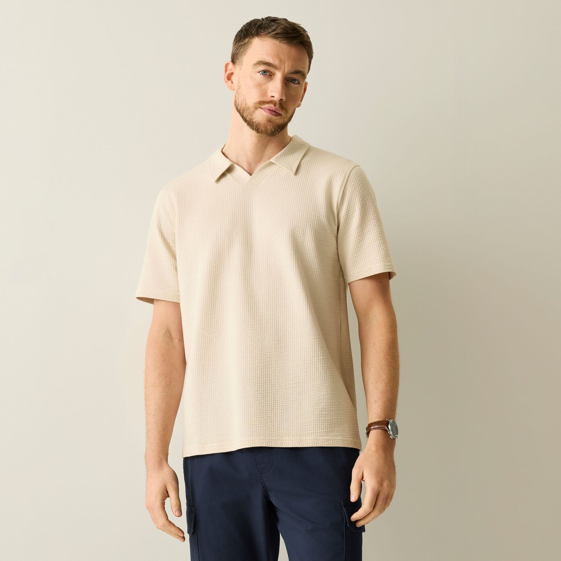 Regatta Life Koszulka polo męska Delray Moonbeam, Cotton, Rozmiar: 4XL