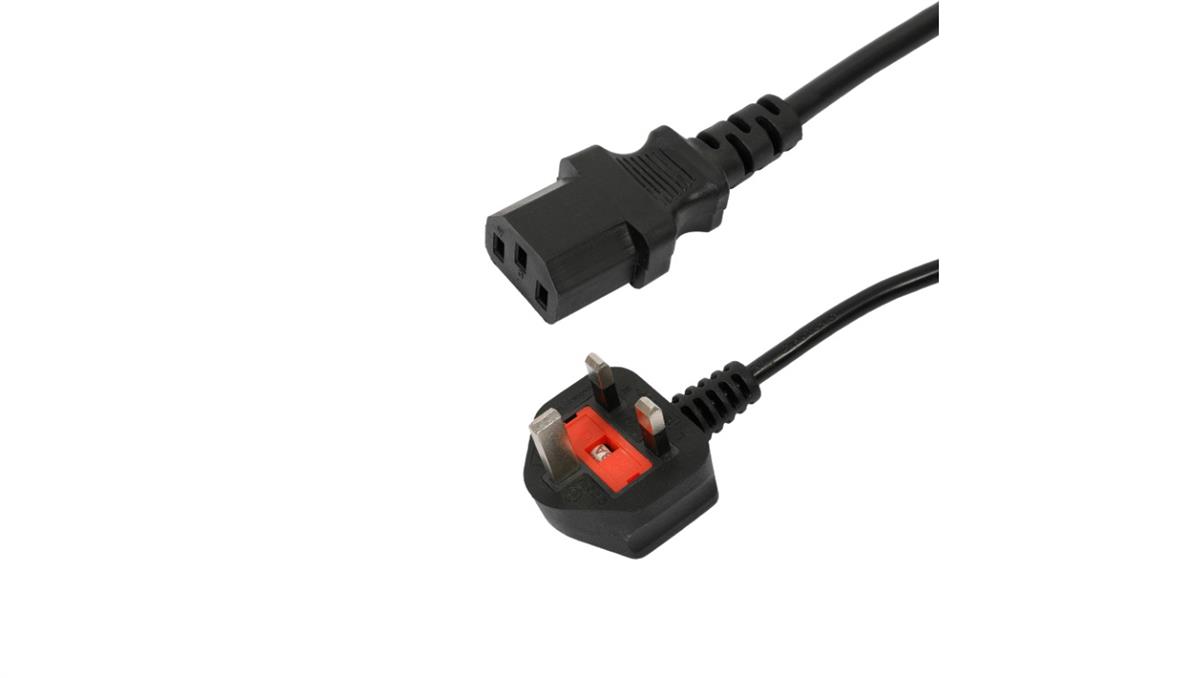 Kabel zasilający angielski 1,5m UK C13 BS1363 ESPE